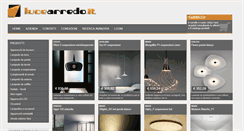 Desktop Screenshot of lucearredo.it
